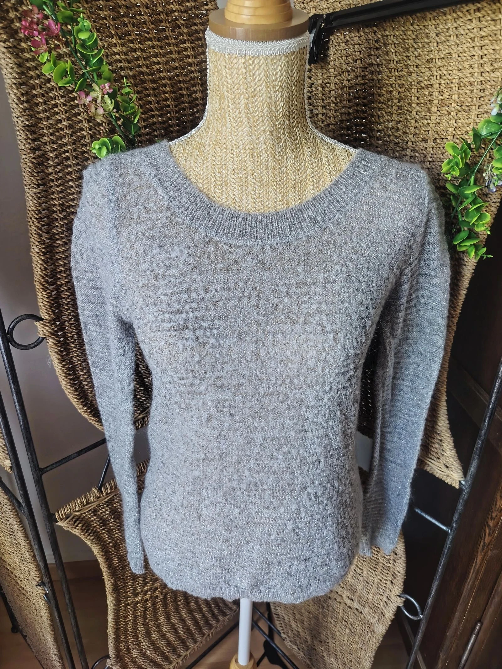 Pull gris femme 36 Season  – photo 2